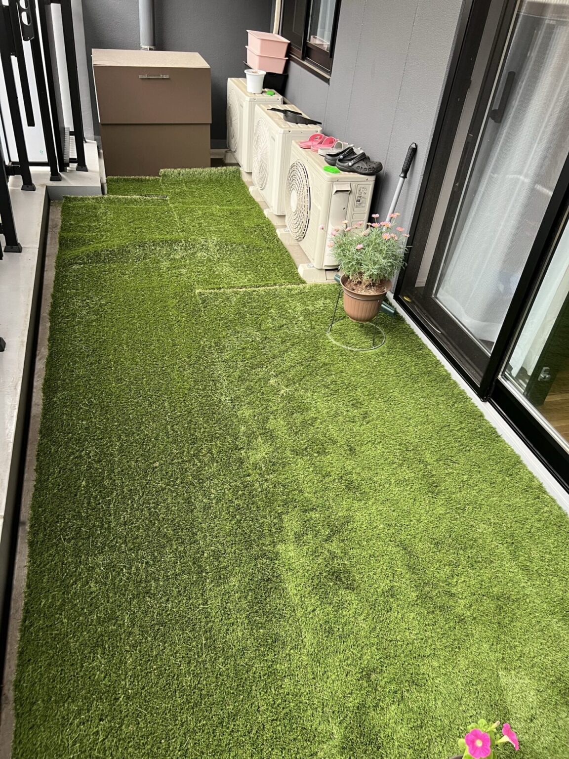 ベランダ人工芝