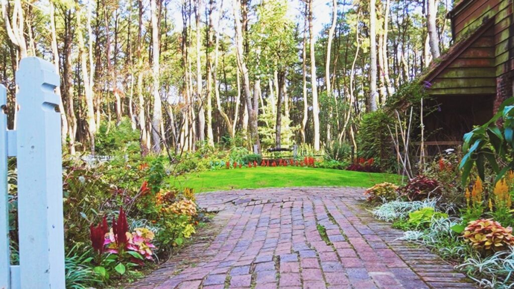 おしゃれな庭づくり