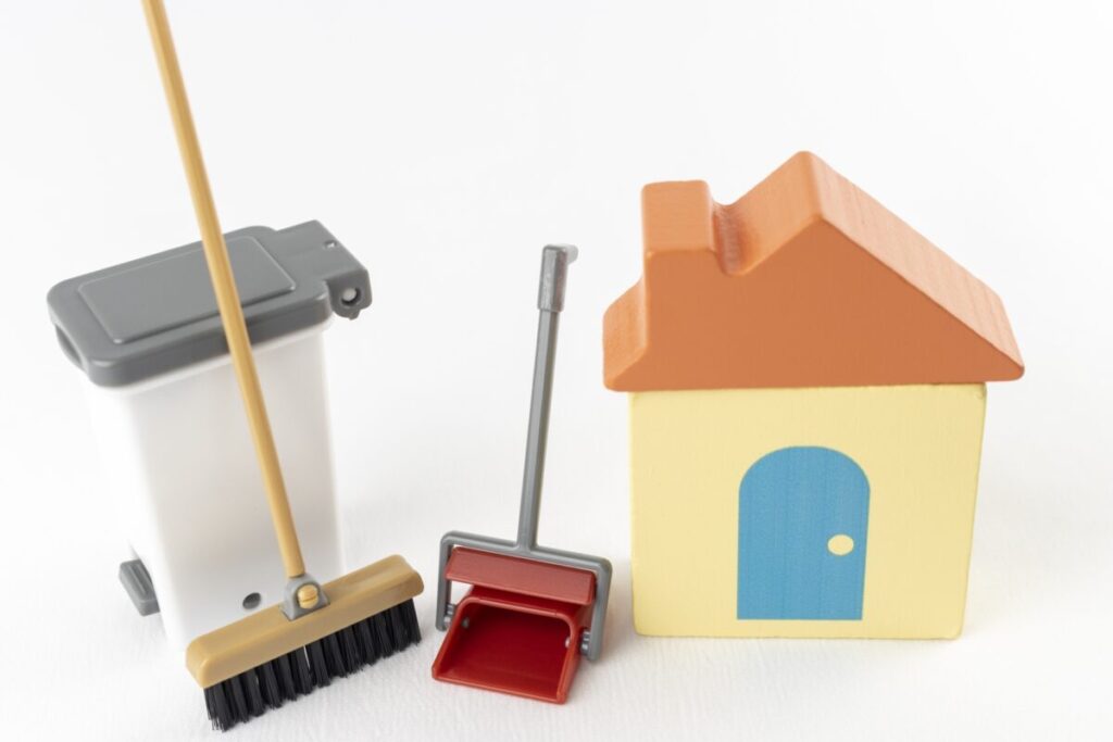 人工芝のメンテナンス