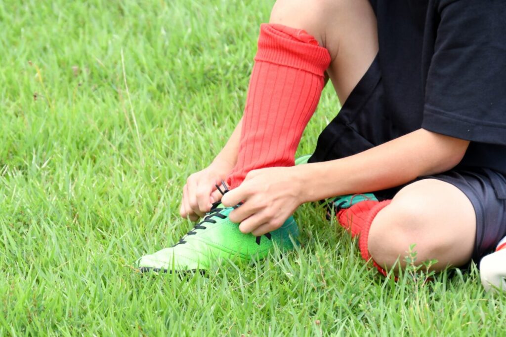 サッカーのシューズ