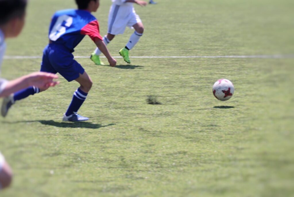 人工芝のグラウンドでの注意点