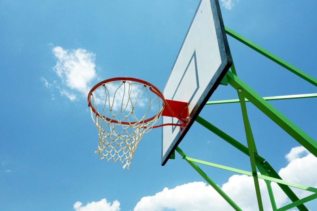 庭にバスケットコートのメリット