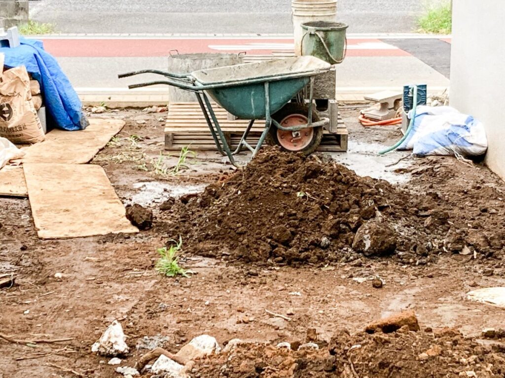 人工芝　タイル