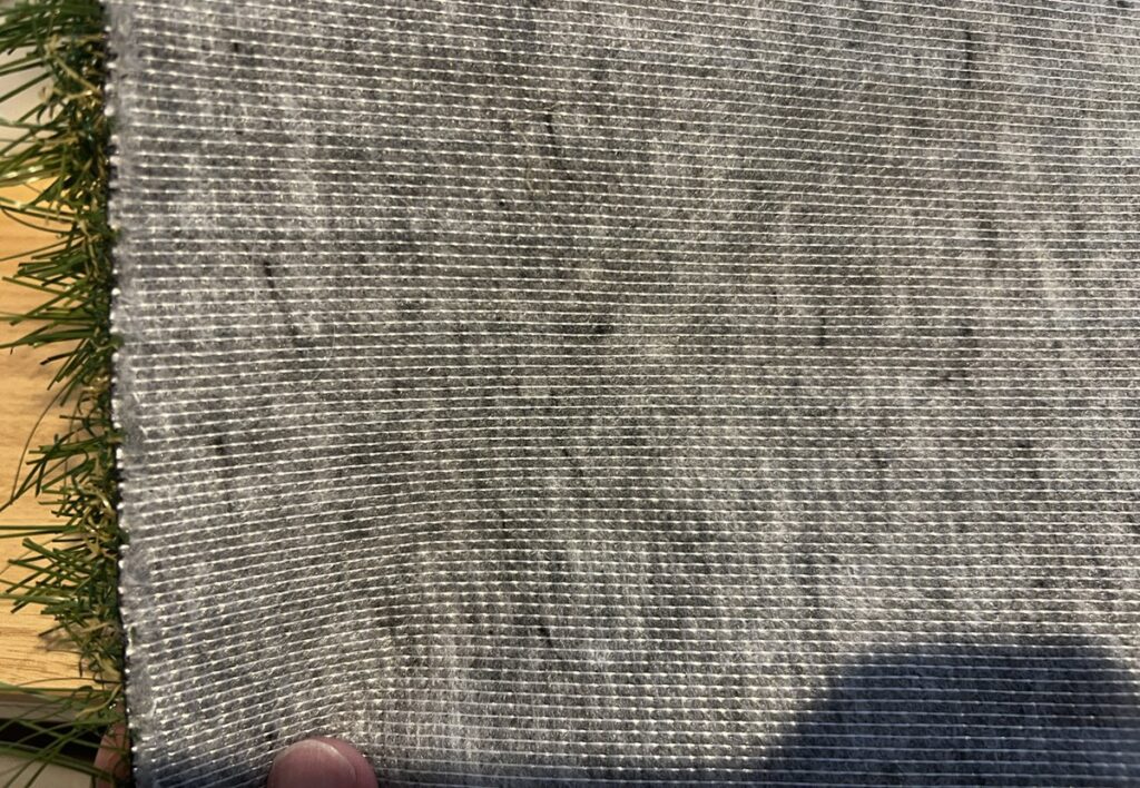 防草シート一体型人工芝