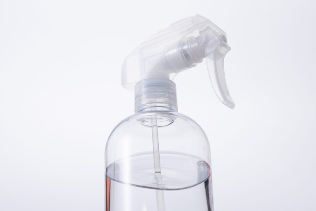 酢の防虫スプレーの使い方