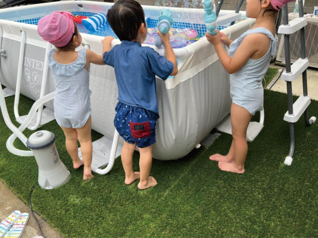 個人宅プールの施工例