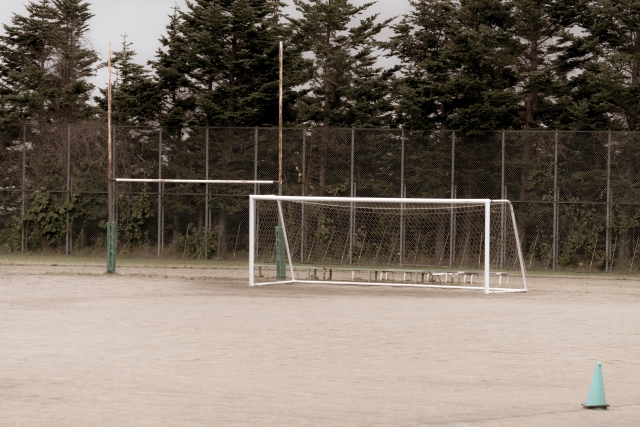 砂埃が舞わない