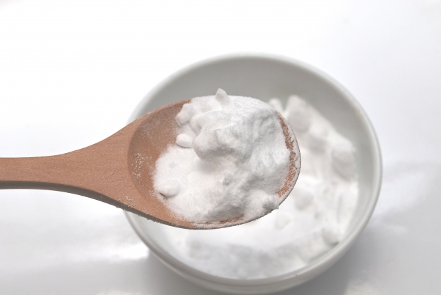 重曹を直接散布する