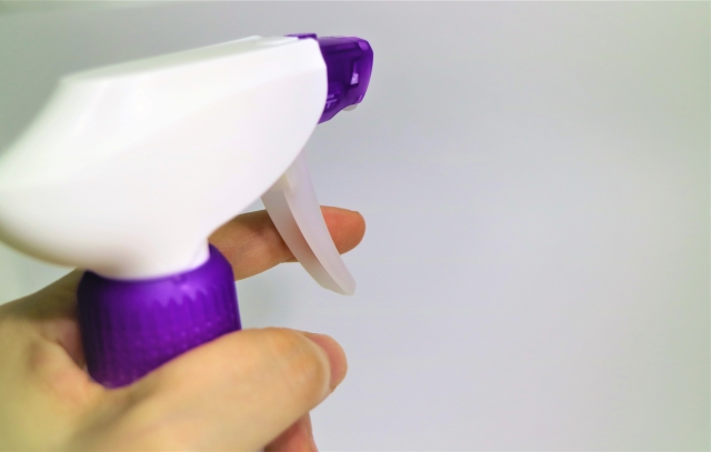 効果を持続させるため数日ごとにスプレーする